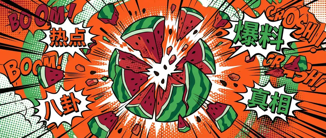 爱吃雪糕 今日头瓜爆炸漫画横幅